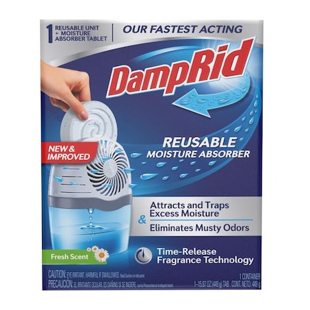 Damprid DampRid Moisture Absorber and Odor Eliminator Fresh Scent 15.87 oz 1 pk FG96FSSB